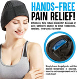 Migraine Relief Ice Pack Hat, Head Gel Ice Cap for Tension Headache Relief