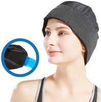 Migraine Relief Ice Pack Hat, Head Gel Ice Cap for Tension Headache Relief